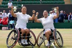 全国第十二届残运会网球比赛在珠海横琴国际网球中心激情开战