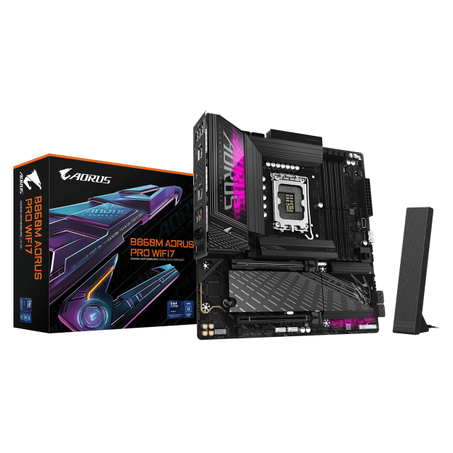 技嘉B860M AORUS PRO WIFI7电竞雕:电竞硬件的战术级选择
